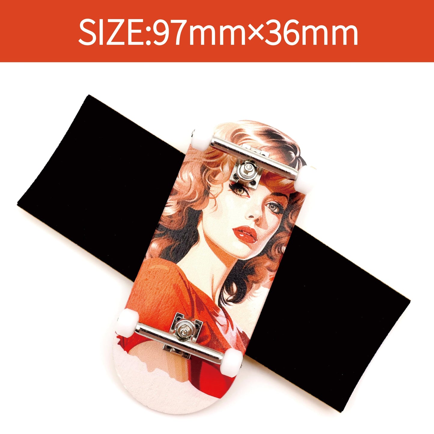 RACOFSB 36mm Pro Fingerboard – Wooden Deck, Upgraded Trucks & Wheels