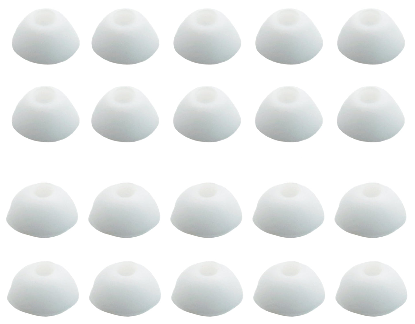 RACOFSB 5 Sets Pro Fingerboard Bushings 75A – Soft Rebound Urethane (White)