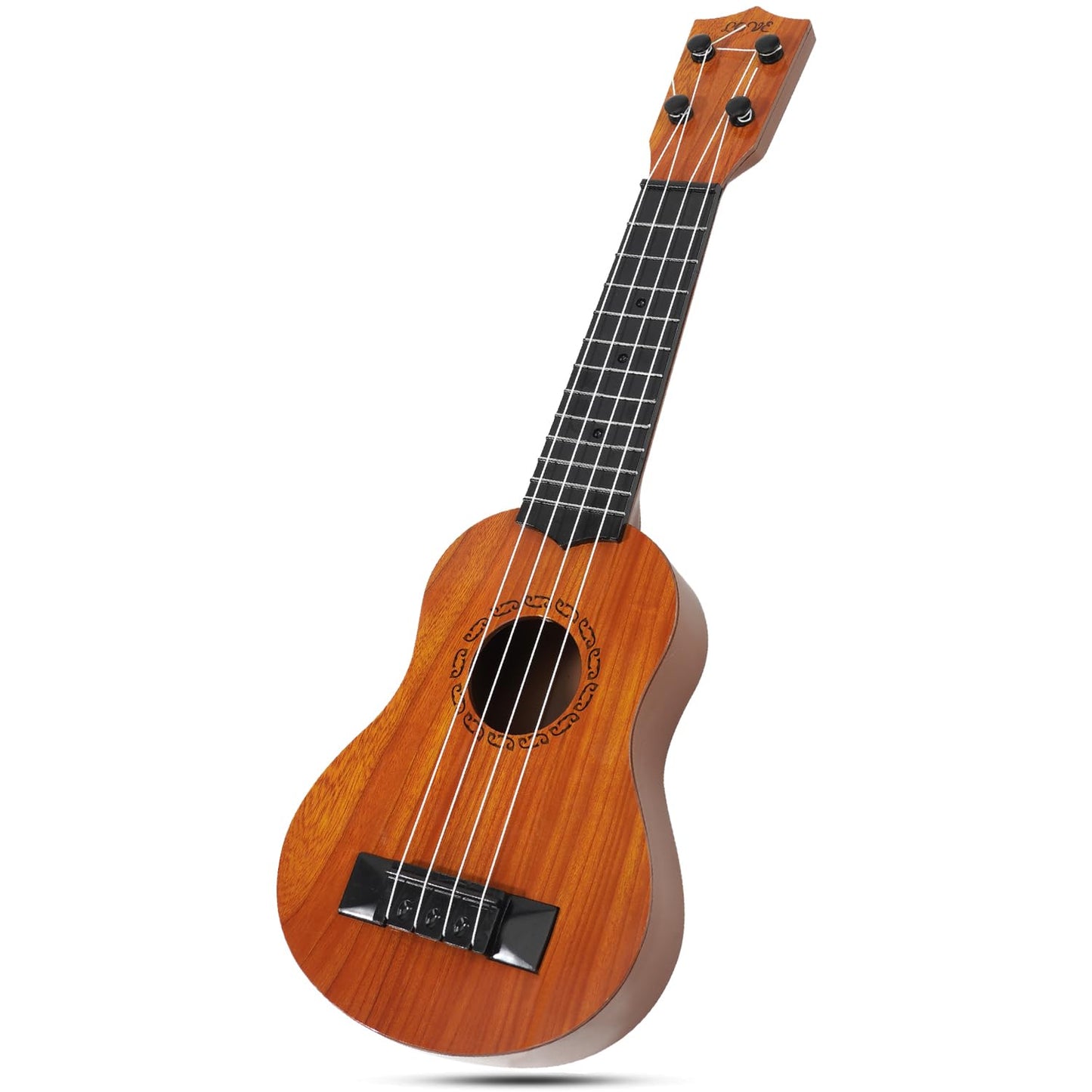 Raimy 17in Kids Ukulele – 4-String Mini Guitar for Beginners | Burlywood
