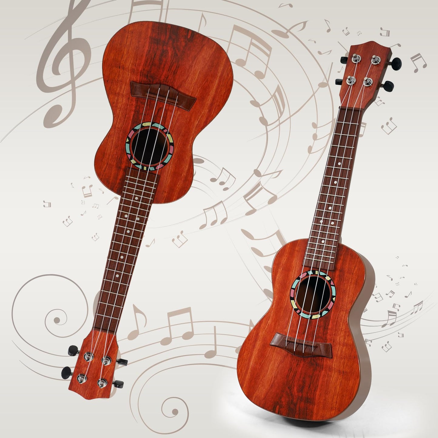 Raimy Kids Guitar Ukulele 21in – Beginner Instrument for Ages 3-7 with Authentic Tone