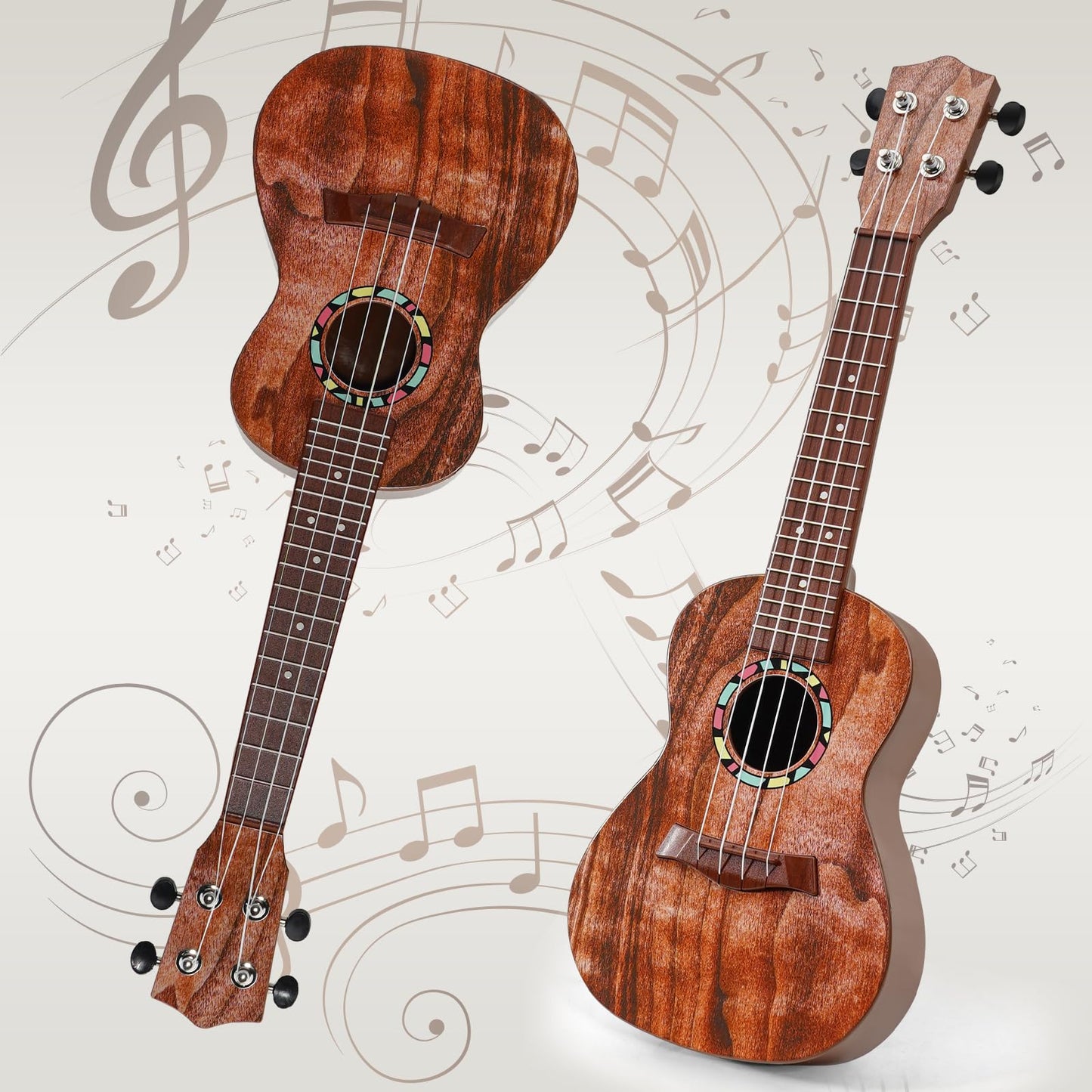 Raimy Kids Guitar Ukulele 21inch — Safe, Durable, Authentic Sound