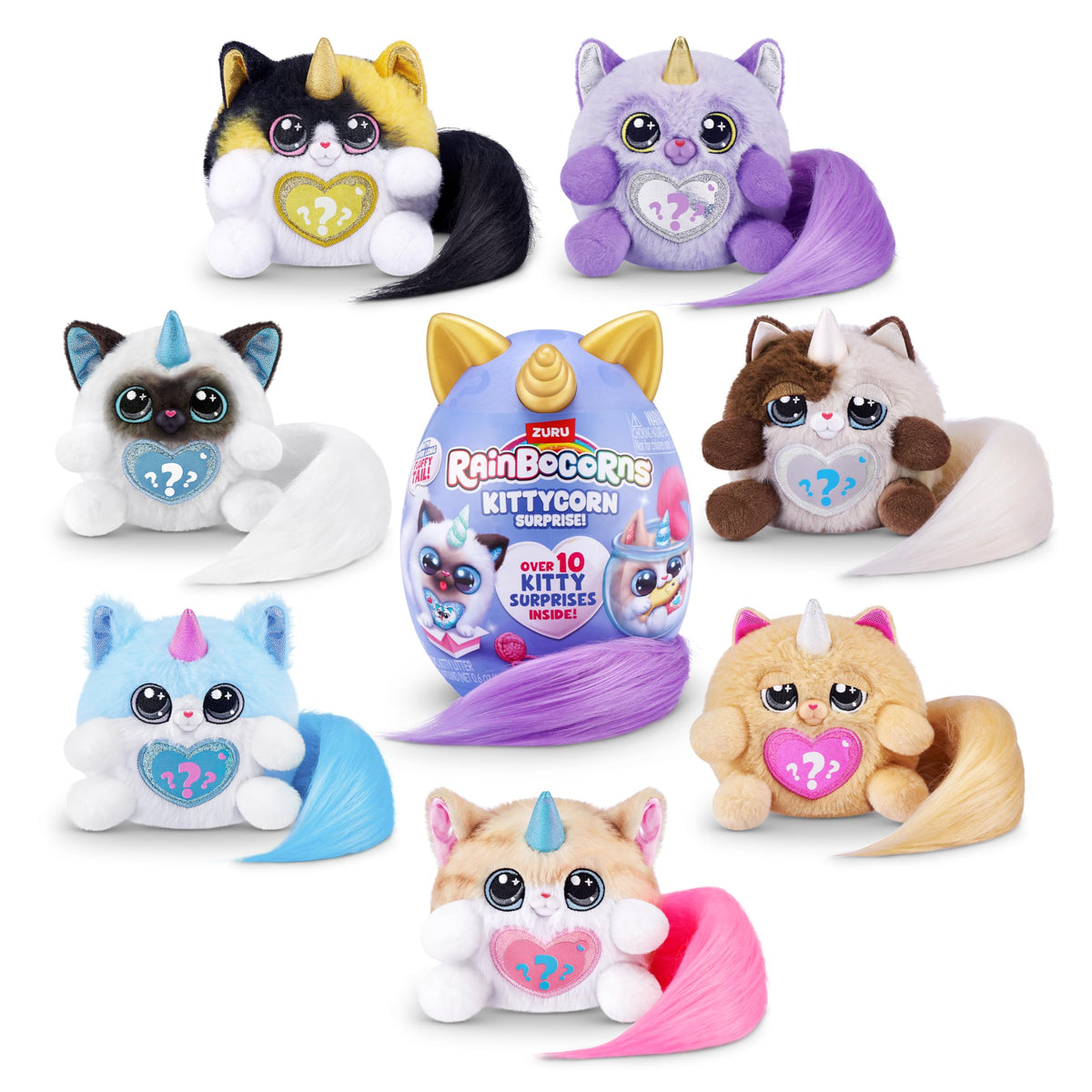 Rainbocorns Kittycorn Surprise Series 3 Himalayan – Plush Toy & Collectible by ZURU