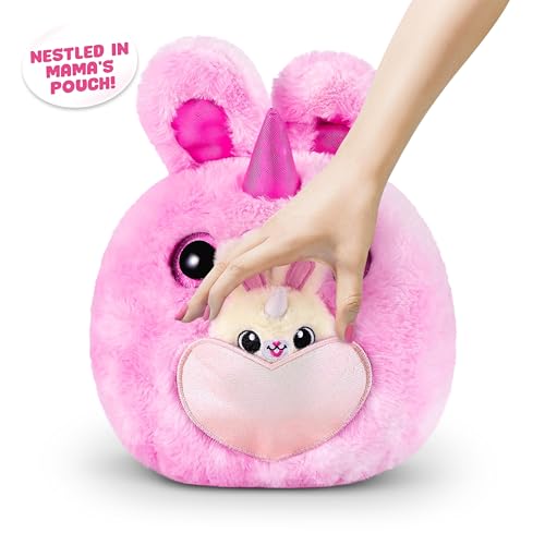 Rainbocorns Mama Corn Surprise Toy Set — 7 Plush Surprises in an Egg