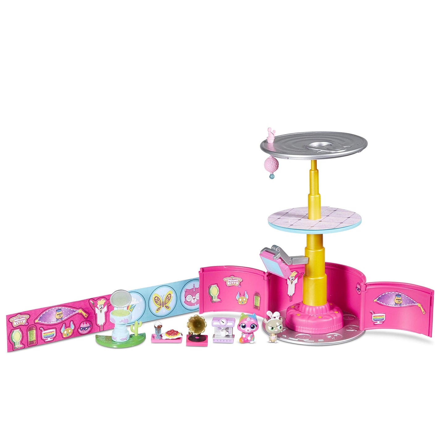 Rainbow Butterfly Unicorn Kitty 9 Lives Surprise – Styles May Vary Mini Playset Unboxing