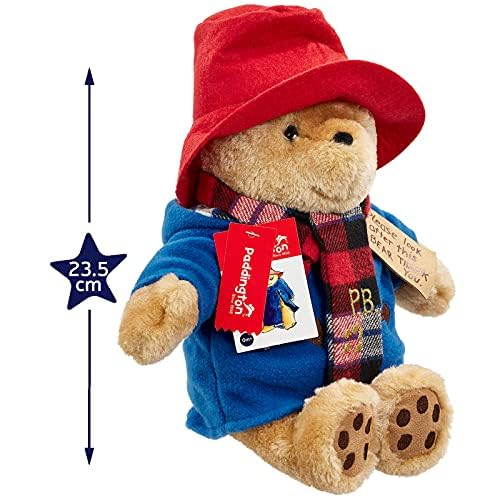 Rainbow Designs Paddington Bear 60th Anniversary Plush with Scarf – Classic Collectible