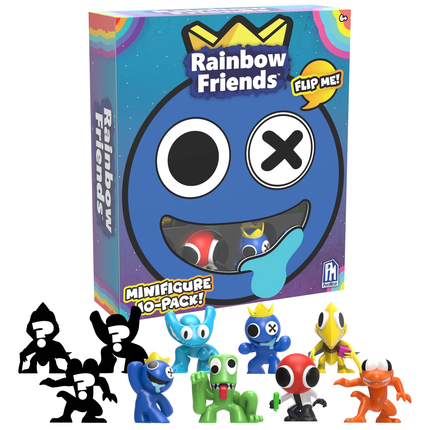 Rainbow Friends Minifigure 10-Pack Collector Set - Series 2