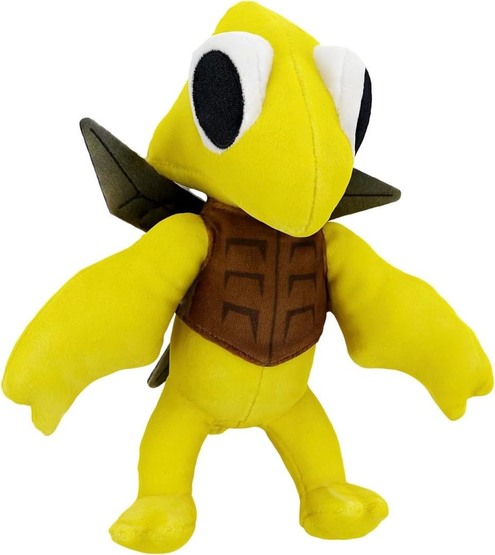 Rainbow Friends Collection Soft Toy – Yellow, 20 cm | Plush Cuddle Figurine