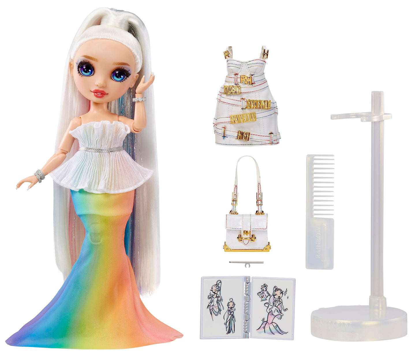 Rainbow High Fantastic Fashion Amaya Raine – 11 Inch Fashion Doll & Playset