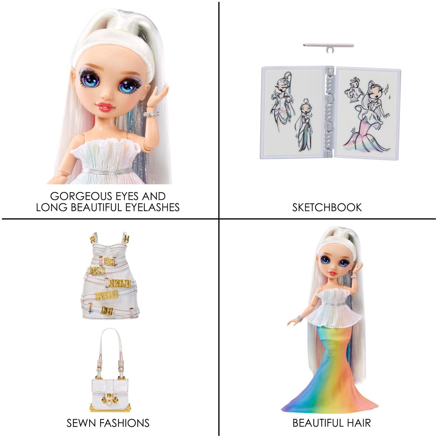 Rainbow High Fantastic Fashion Amaya Raine – 11 Inch Fashion Doll & Playset