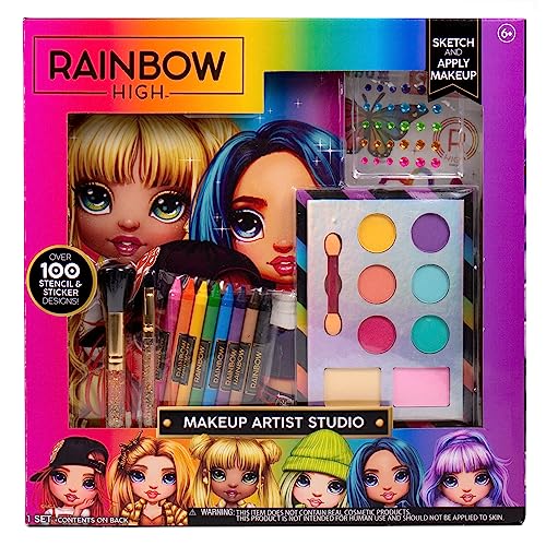 Rainbow High Makeup Artist Studio by Horizon Group USA – Create Colorful Looks & Sketch Makeovers