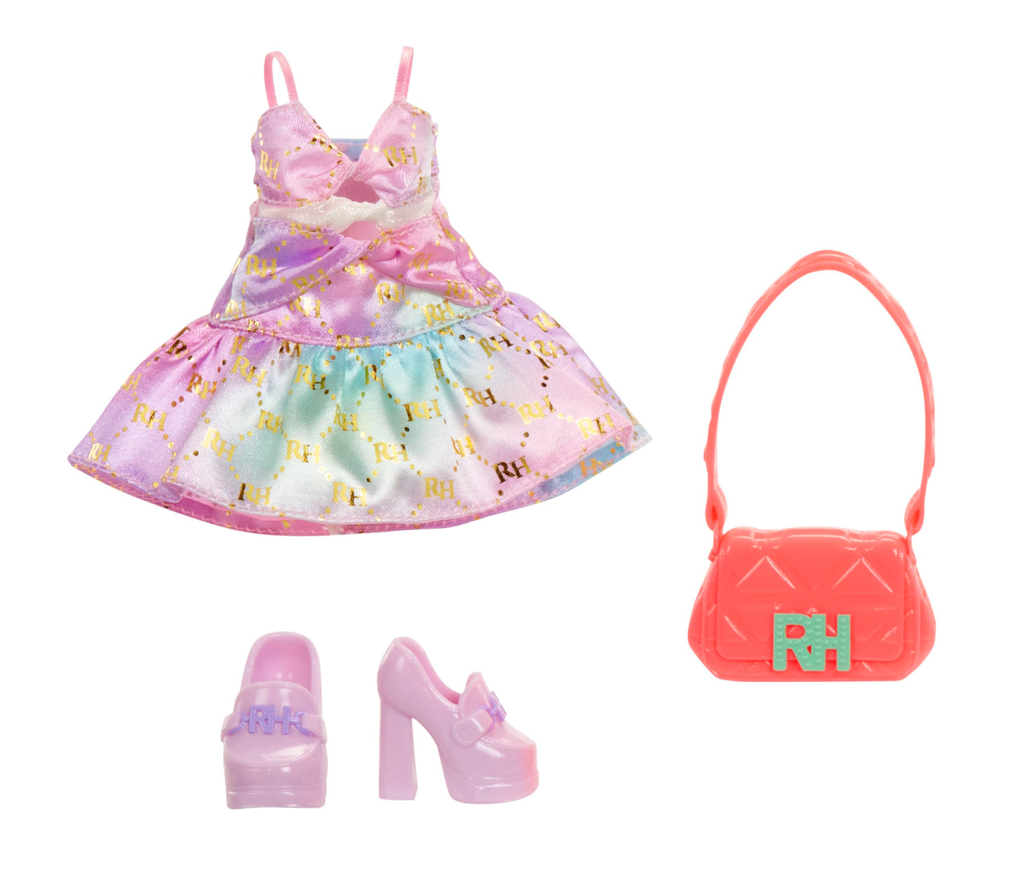 Rainbow High My Fashion Style Bella 11-Inch Pink Fashion Doll with Outfit & Handbag