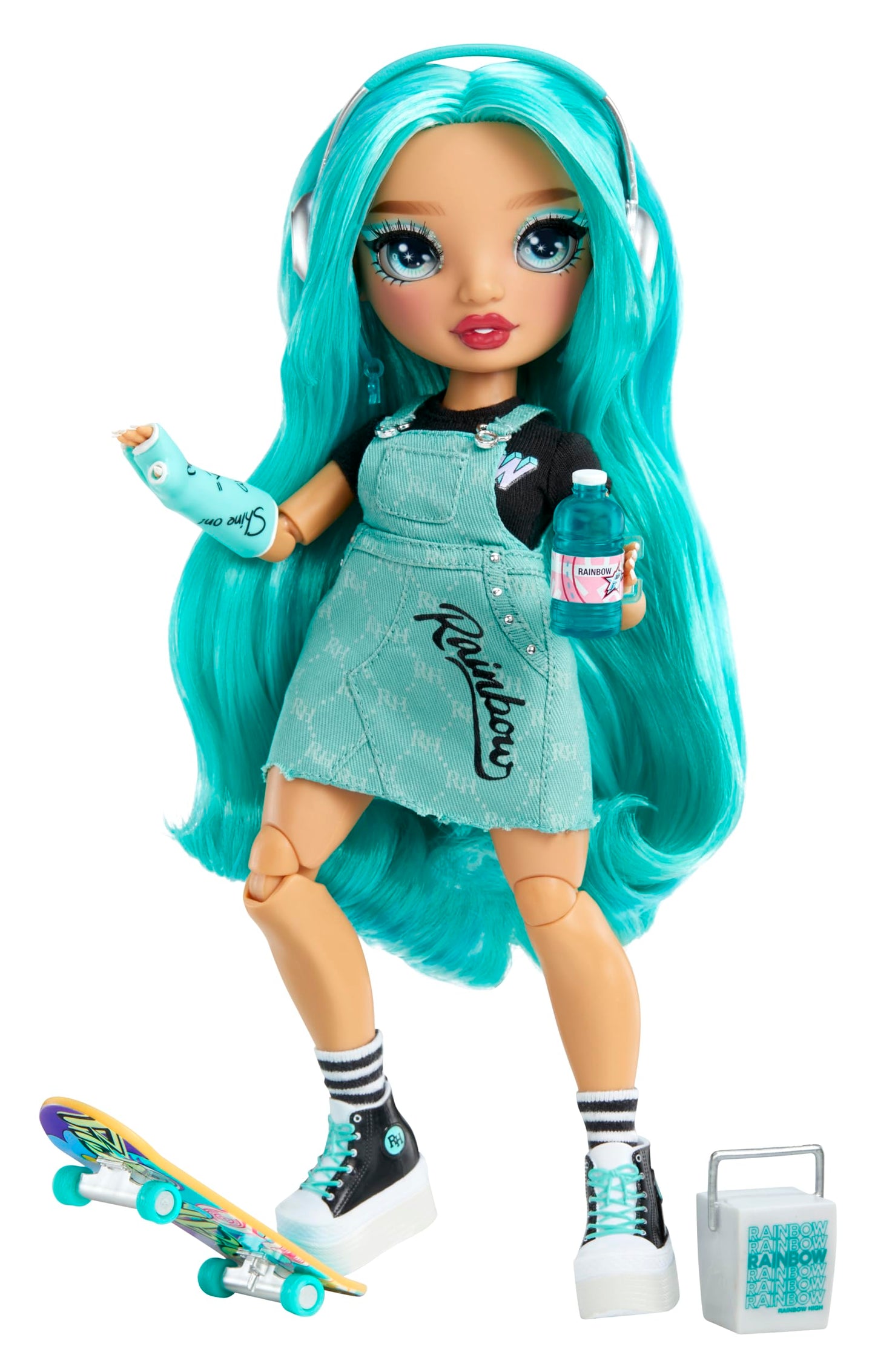 Rainbow High Blu: Blue Fashion Doll with Cast & 10+ Accessories | Gift for Kids 4–12 & Collectors