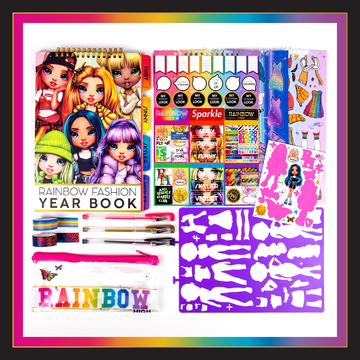 Rainbow High Makeup Artist Studio by Horizon Group USA – Create Colorful Looks & Sketch Makeovers