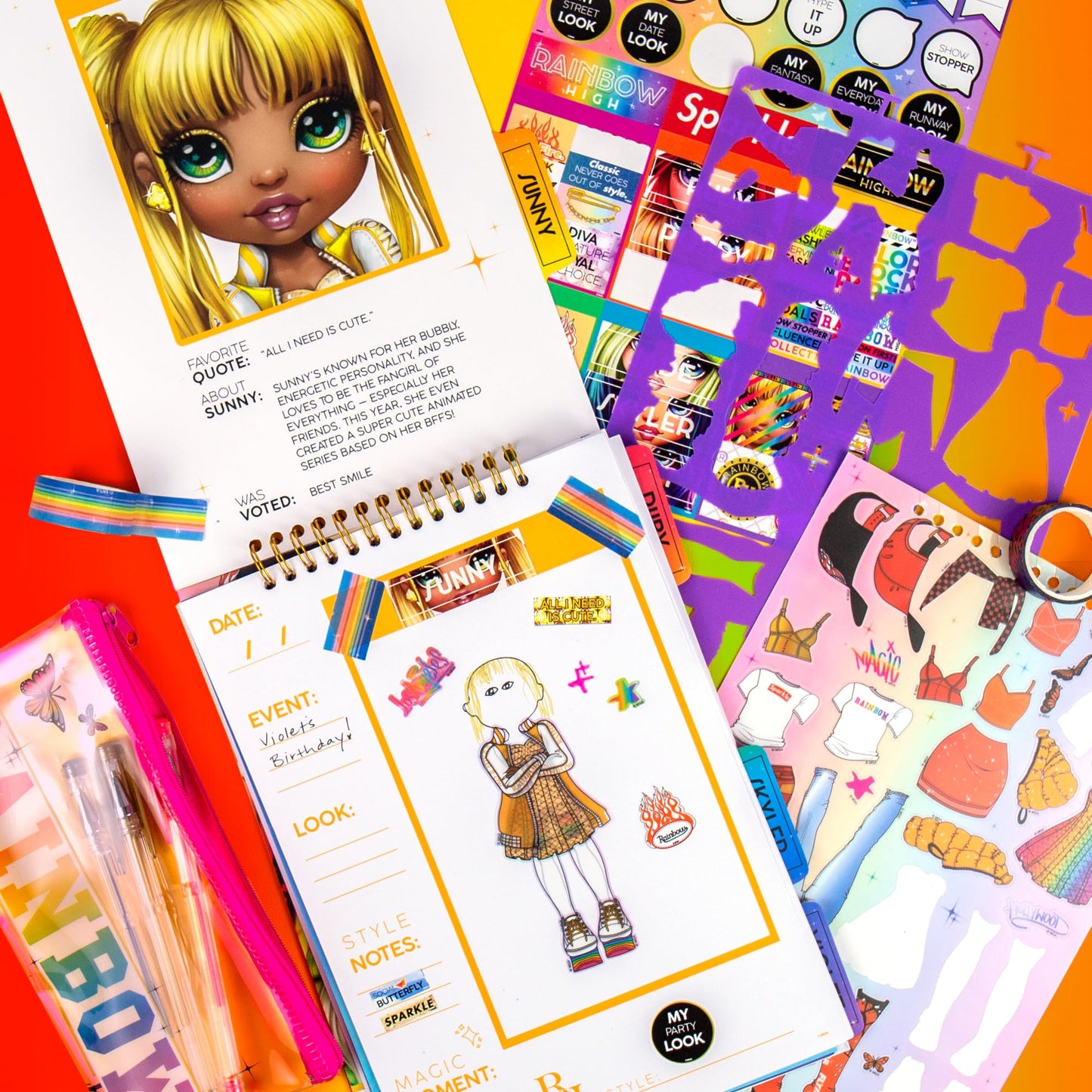 Rainbow High Makeup Artist Studio by Horizon Group USA – Create Colorful Looks & Sketch Makeovers
