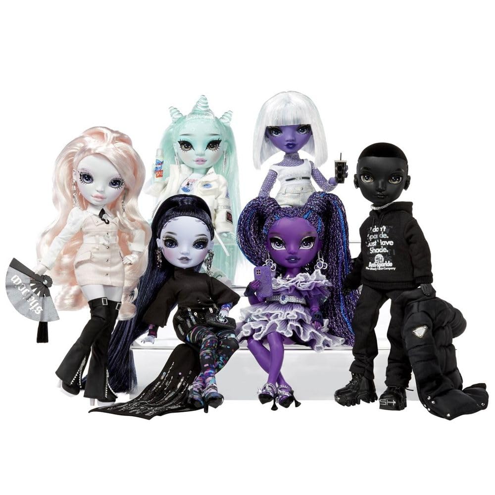 Rainbow High Shadow High Dia Mante Purple Fashion Doll | 10+ Colorful Accessories
