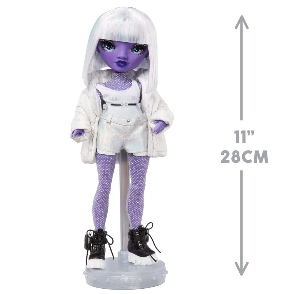 Rainbow High Shadow High Dia Mante Purple Fashion Doll | 10+ Colorful Accessories