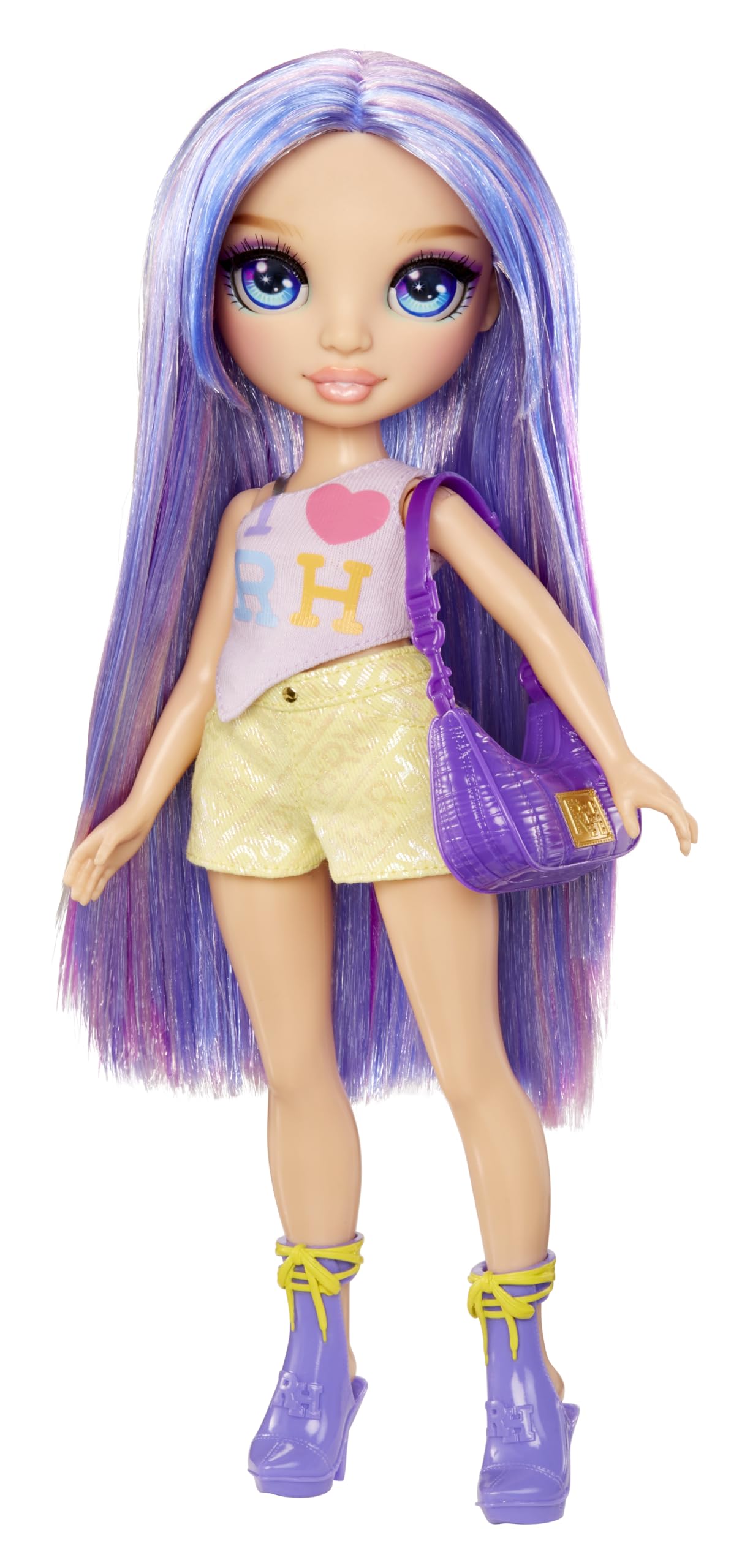 Rainbow High Violet 11-Inch My Fashion Style Doll – Statement Outfit, Handbag & Shoes | Ages 4-12