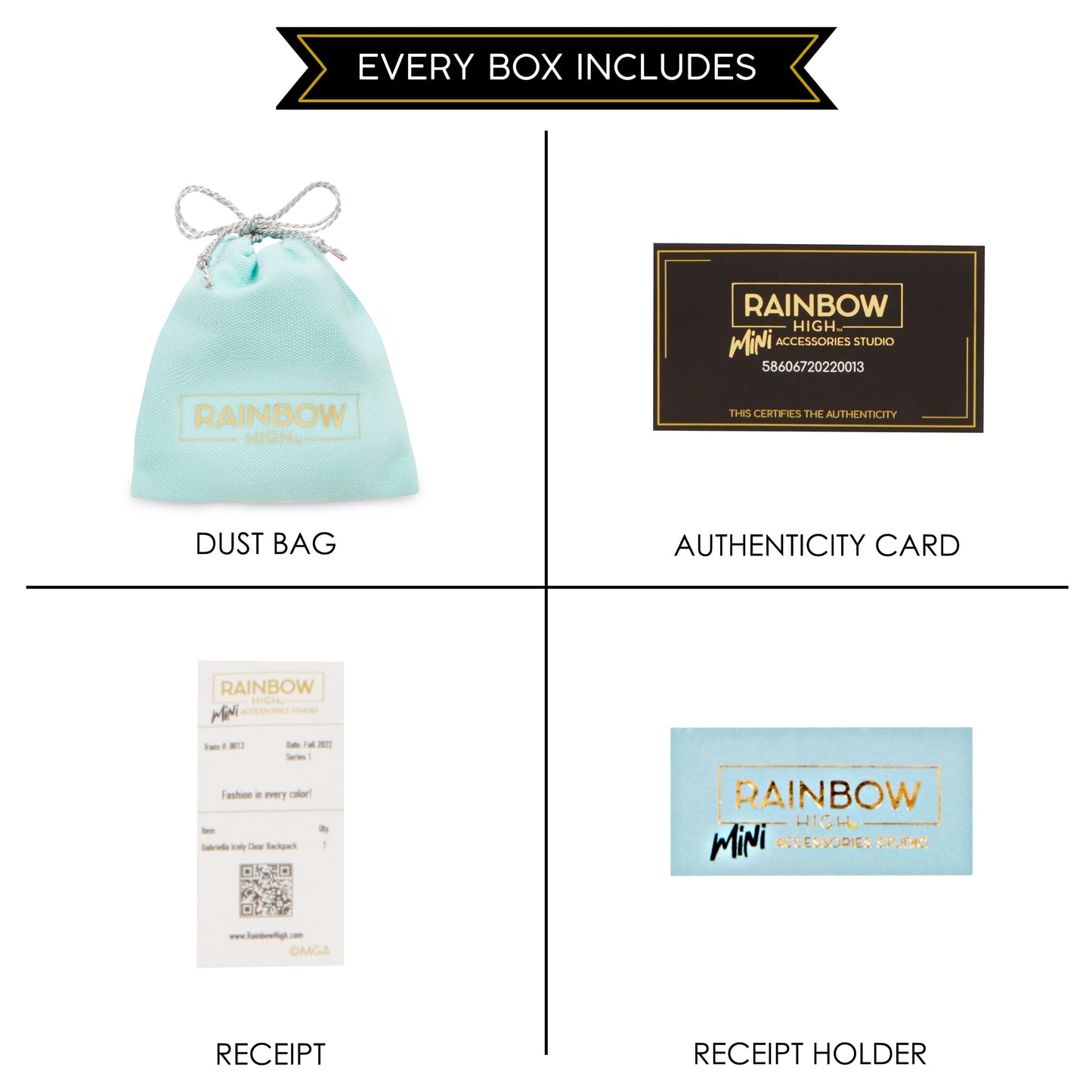 Rainbow High Mini Accessories Studio Handbags | 25+ Mystery Fashion Collectibles
