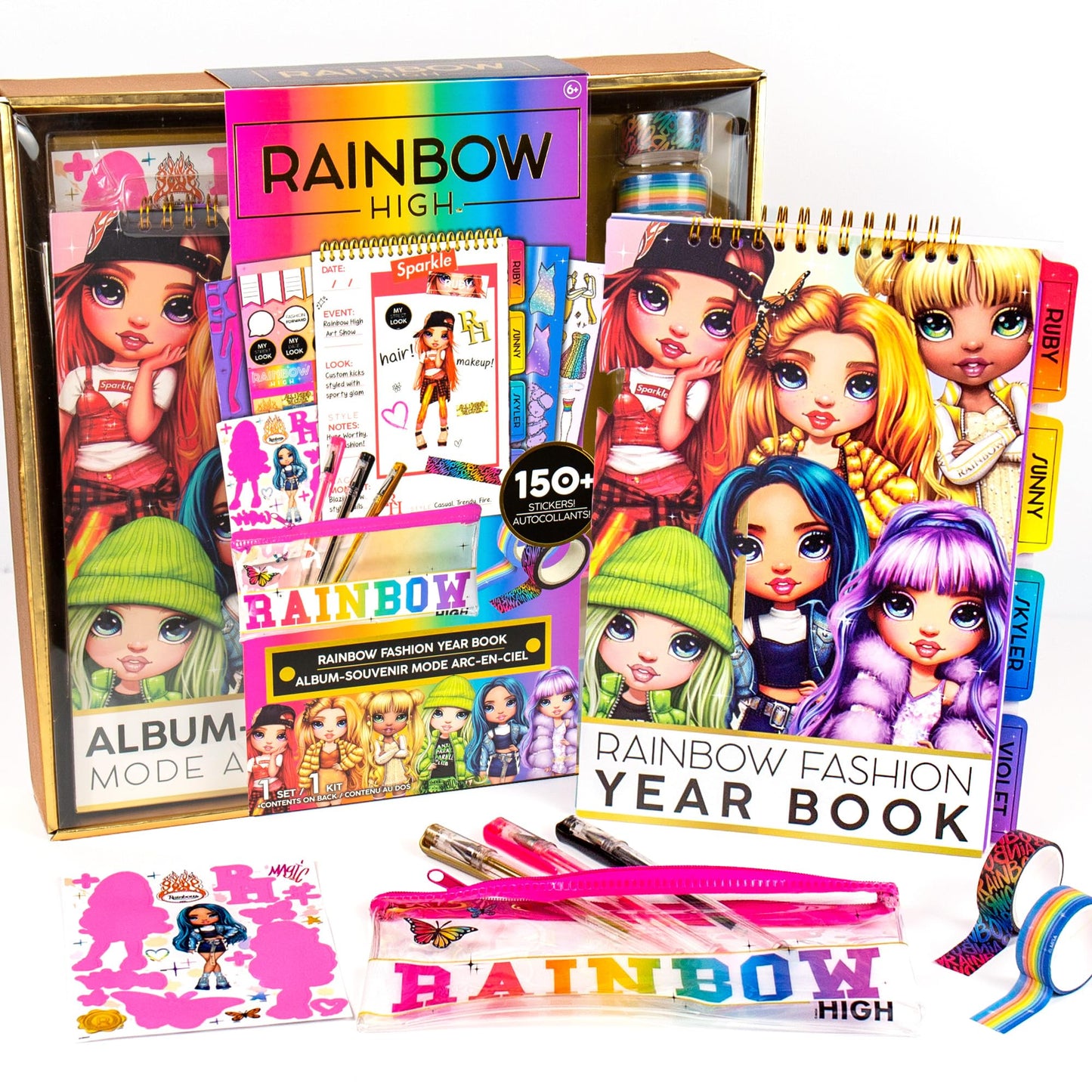Rainbow High Makeup Artist Studio by Horizon Group USA – Create Colorful Looks & Sketch Makeovers