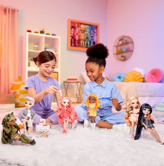 Rainbow High Michelle - Orange Fashion Doll | 10+ Colorful Accessories | Gift for Kids 4–12