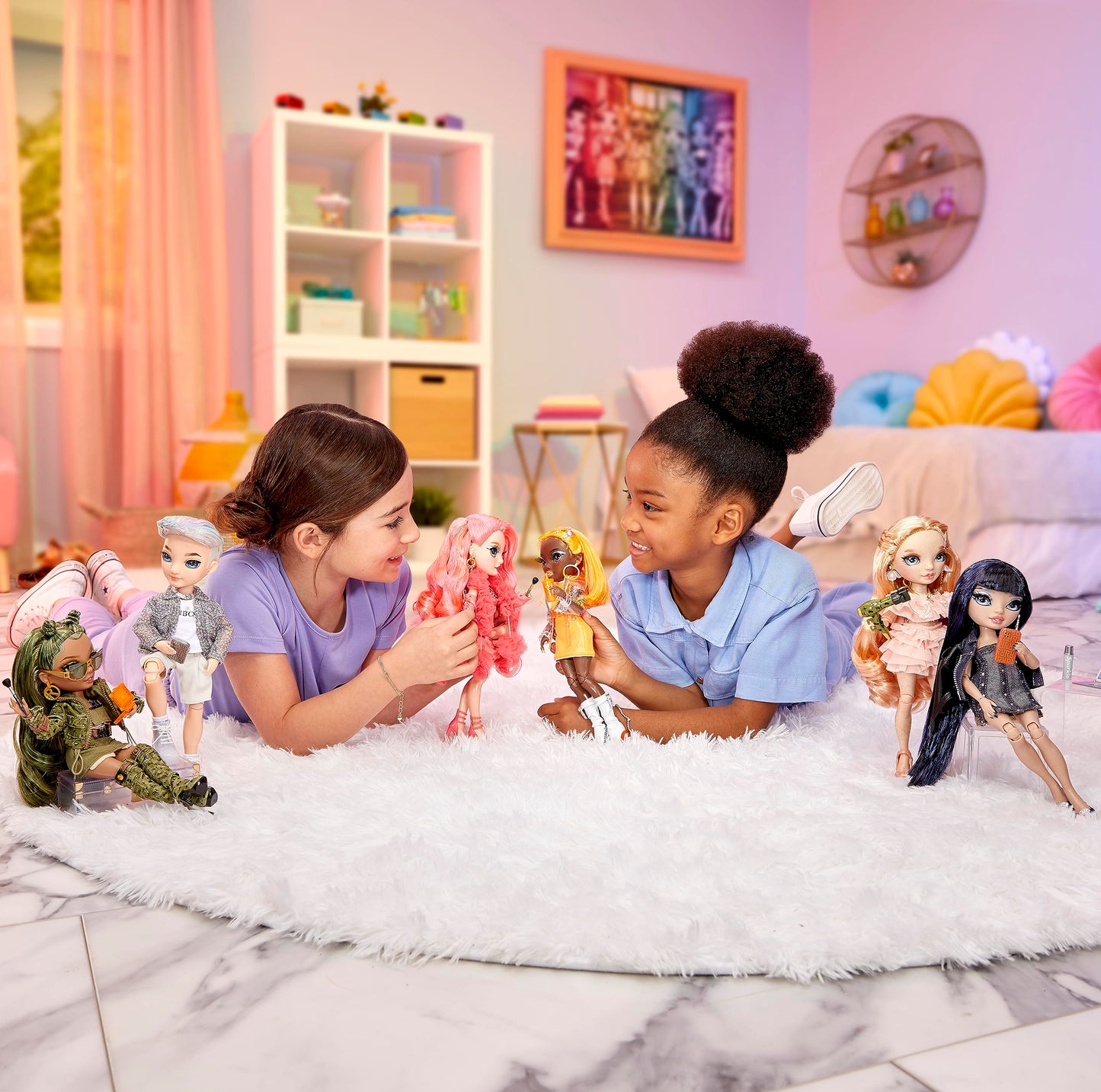 Rainbow High Michelle - Orange Fashion Doll | 10+ Colorful Accessories | Gift for Kids 4–12