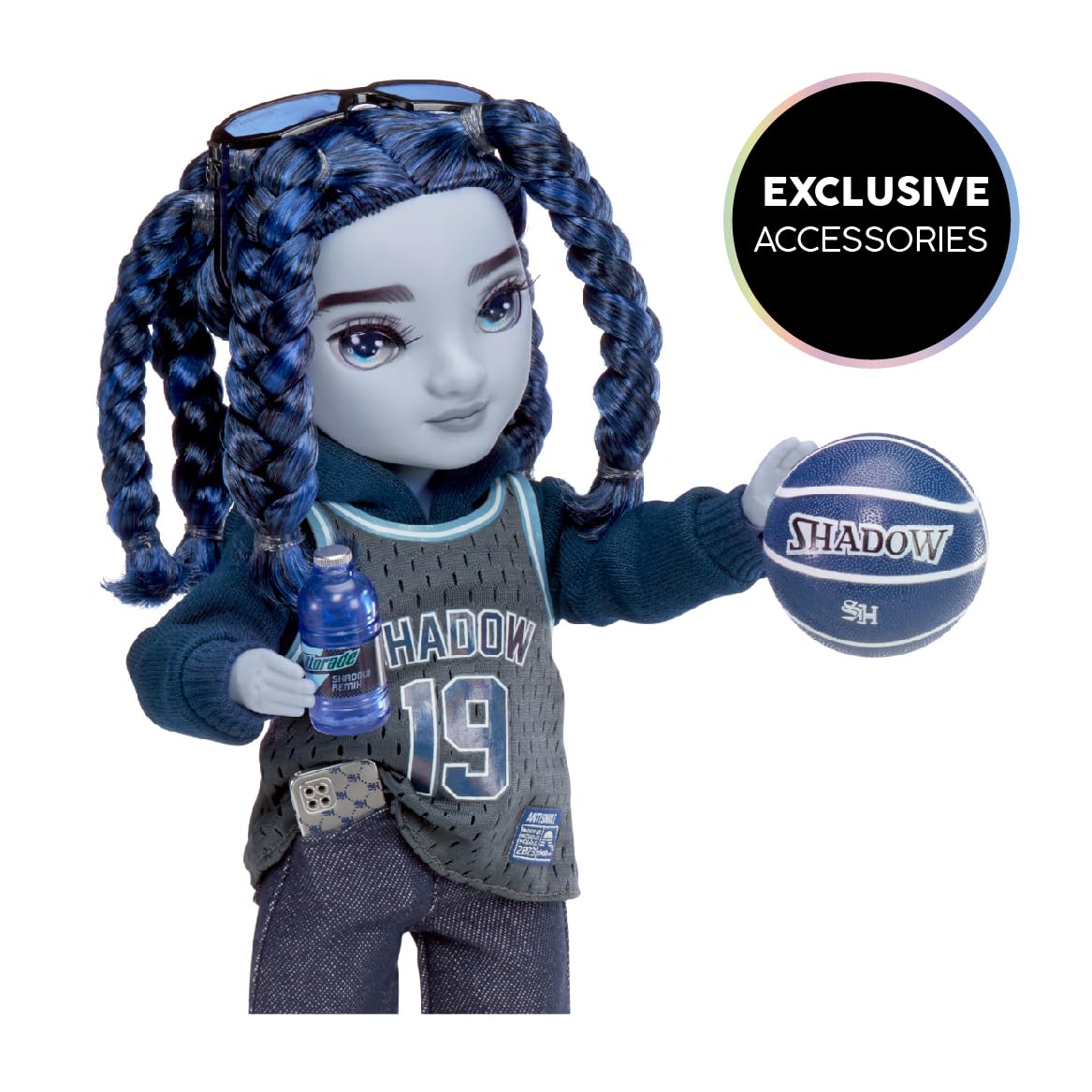 Rainbow High Shadow High Oliver - Blue Fashion Doll with 10+ Colorful Accessories | Gift for Kids 4-12