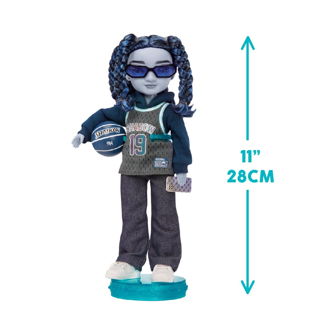Rainbow High Shadow High Oliver - Blue Fashion Doll with 10+ Colorful Accessories | Gift for Kids 4-12