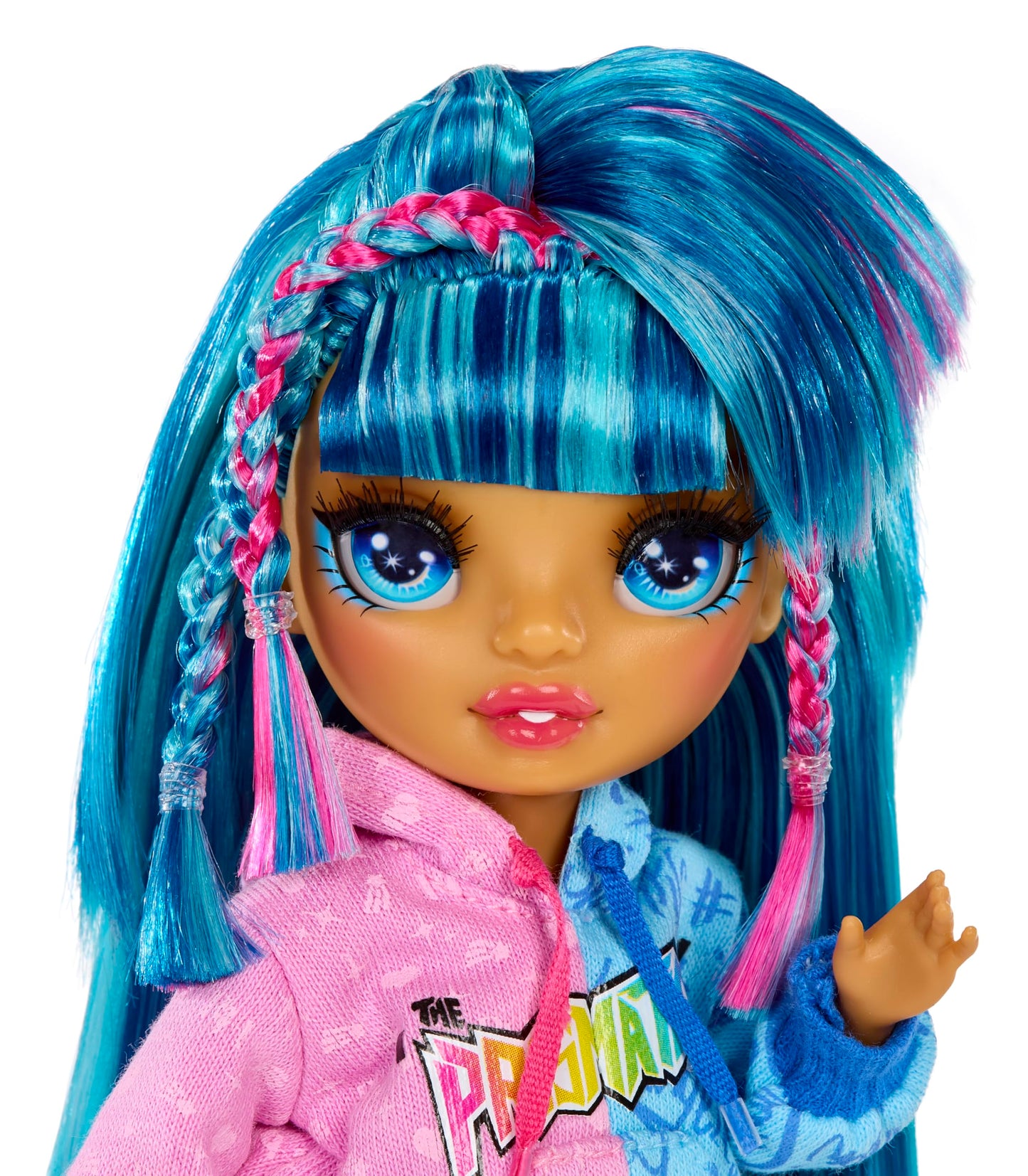 Rainbow High Jr High Rock Band Skyler – Blue 9” Doll with Microphone, Stand & Amp