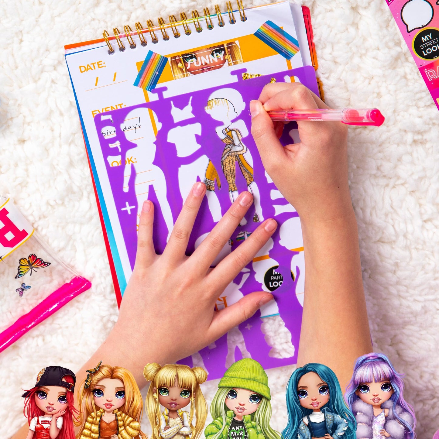 Rainbow High Makeup Artist Studio by Horizon Group USA – Create Colorful Looks & Sketch Makeovers