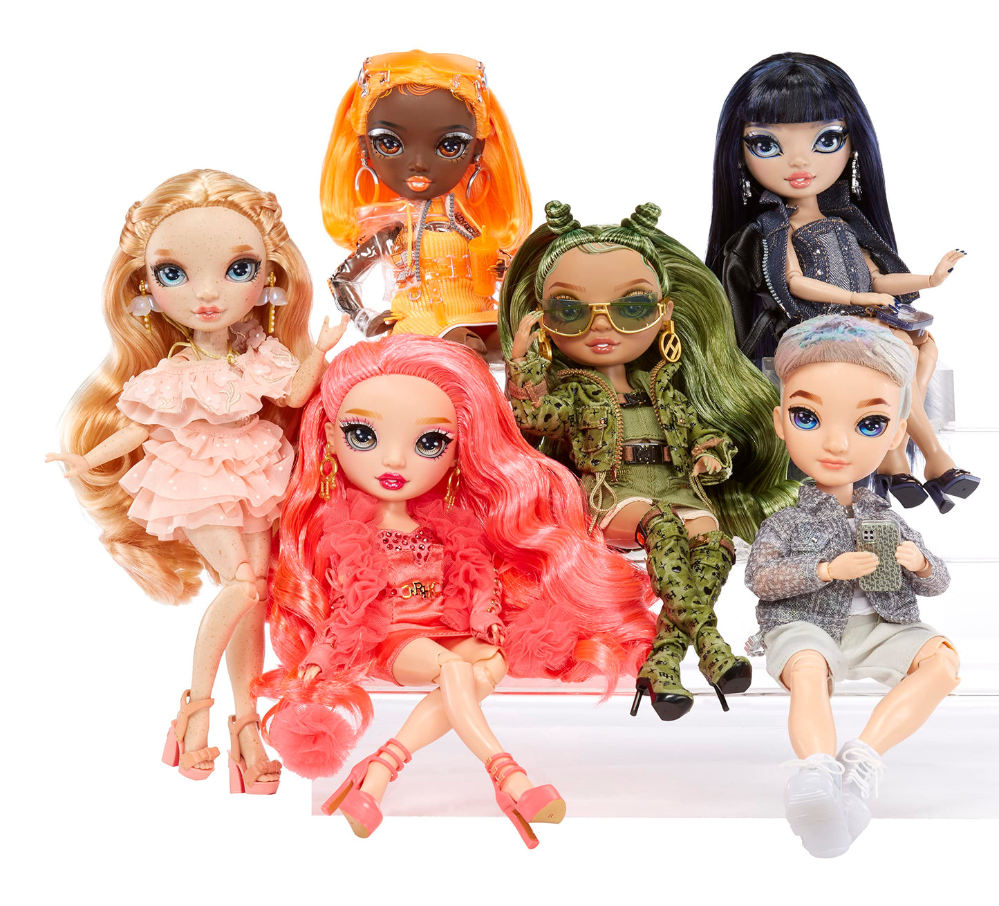 Rainbow High Victoria - Light Pink Fashion Doll with Freckles & 10+ Colorful Accessories | Gift for Kids 4-12