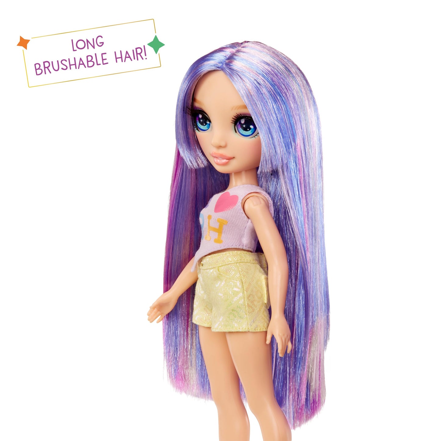 Rainbow High Violet 11-Inch My Fashion Style Doll – Statement Outfit, Handbag & Shoes | Ages 4-12