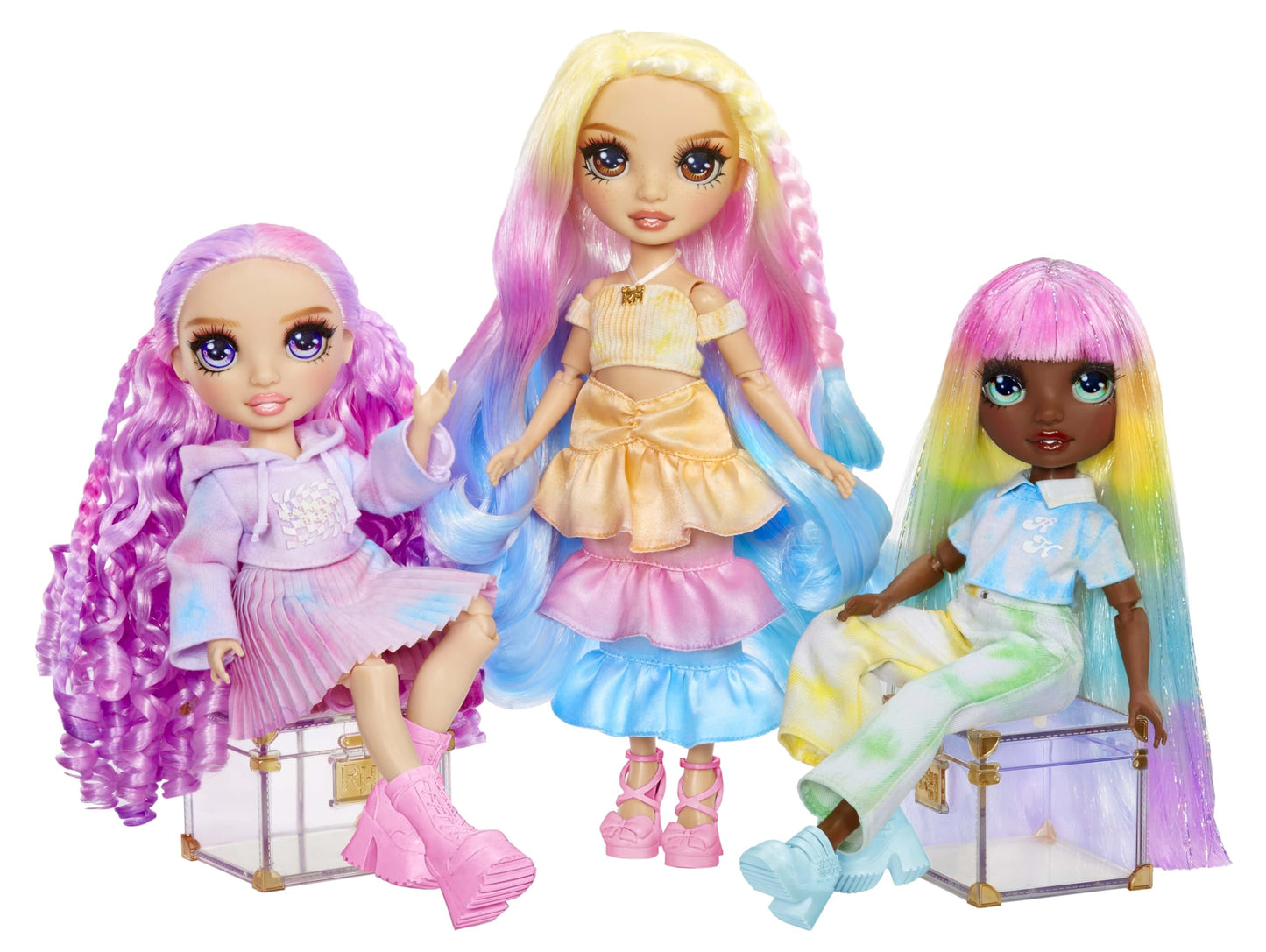 Rainbow High Watercolor & Create Fashion DIY Doll — Washable Watercolors + Tie-Dye Kit
