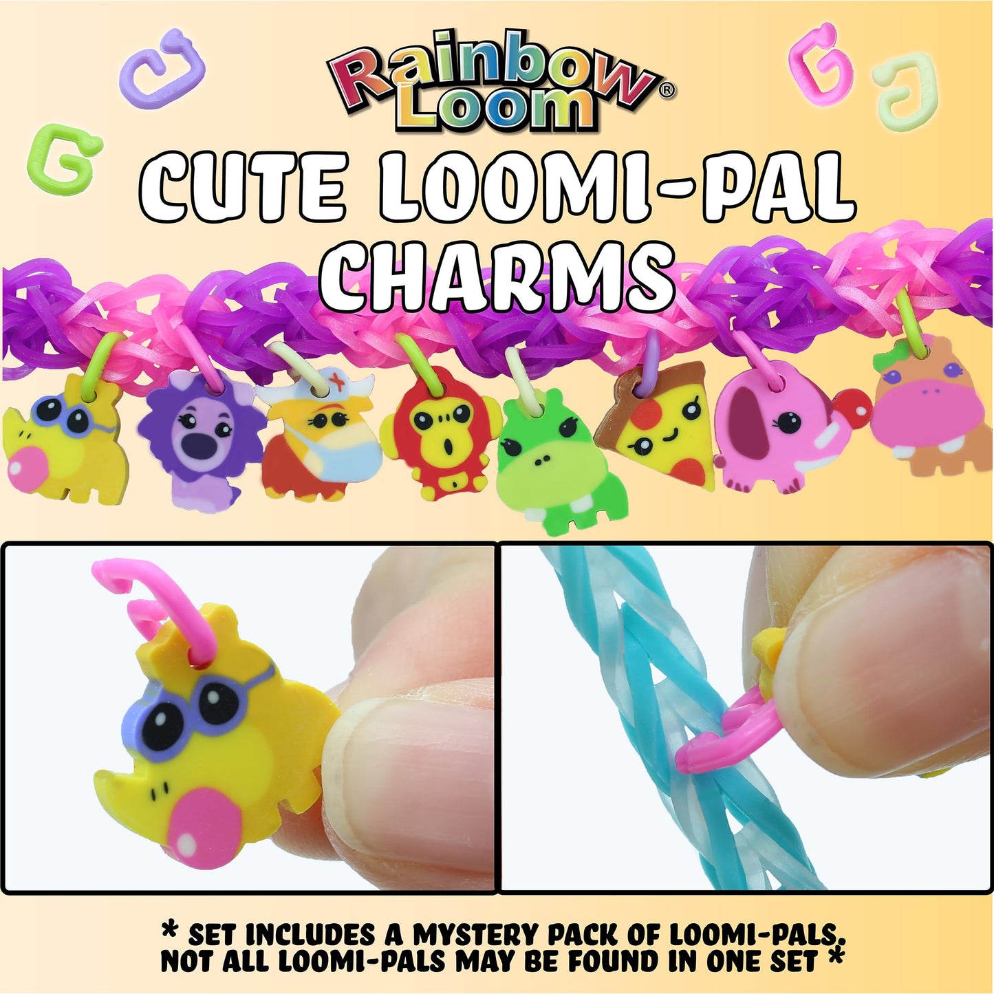Rainbow Loom Loomi-Pals Mega Set: 5600 Bands, 60 Charms, Carrying Case