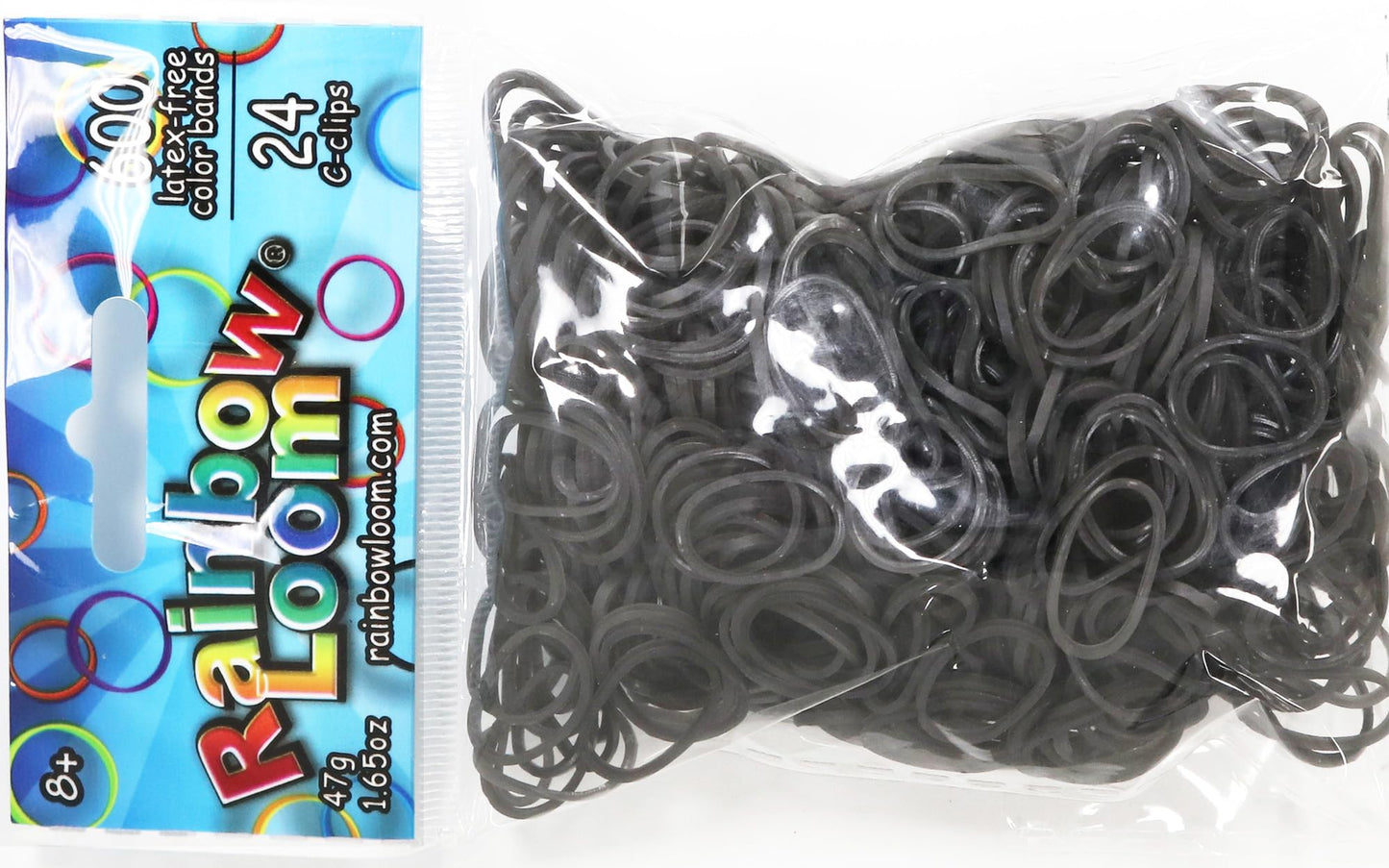Rainbow Loom Solid Gray Bands – Latex-Free, Authentic Craft Bands