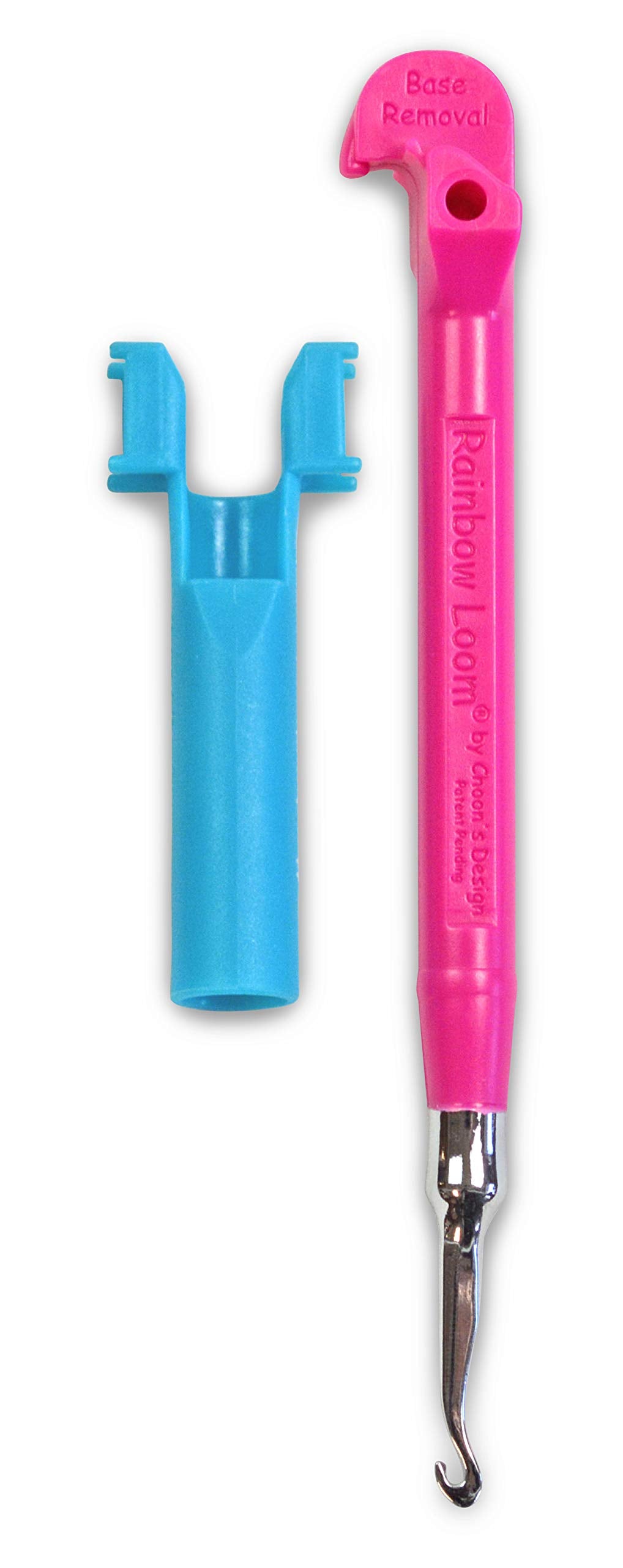 Rainbow Loom Tail Upgrade Kit - Pink Metal Hook for Precision Looming