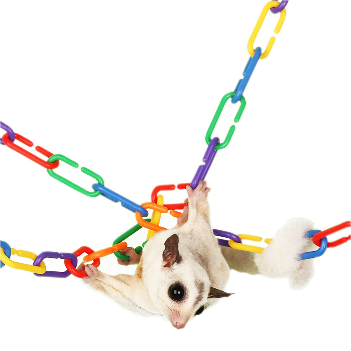 Rainbow Toyfrog Chain Link Math Manipulatives – 240 Clips & 20 Ice Cream Cards for Kindergarten Counting