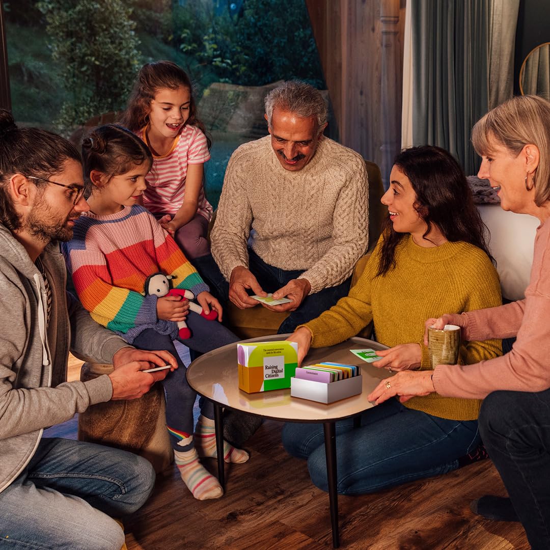 Raising Digital Citizens The Kit – Online Safety & Confidence for Families | 200 Cards