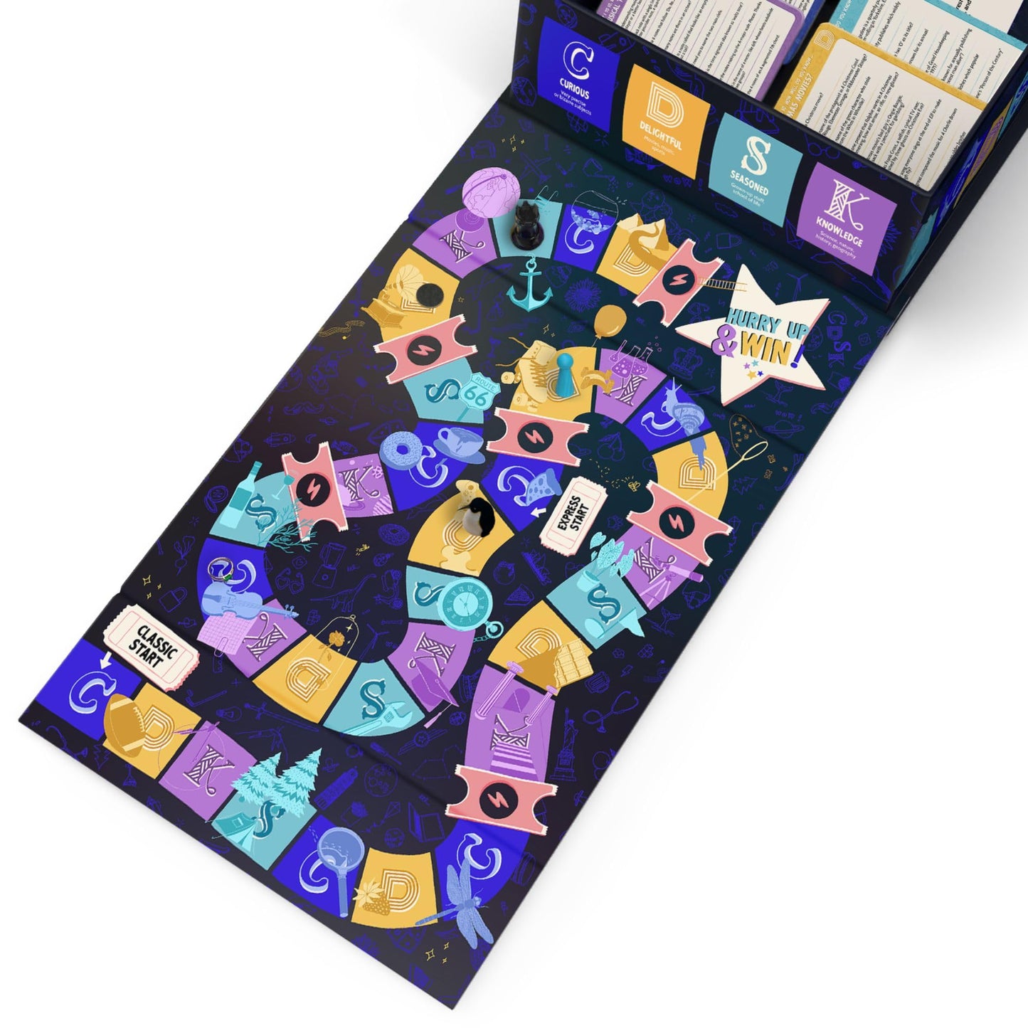 Randolph CDSK Trivia Party Game – 2–16 Players, 2500+ Questions, Ages 14+, 45 Minutes