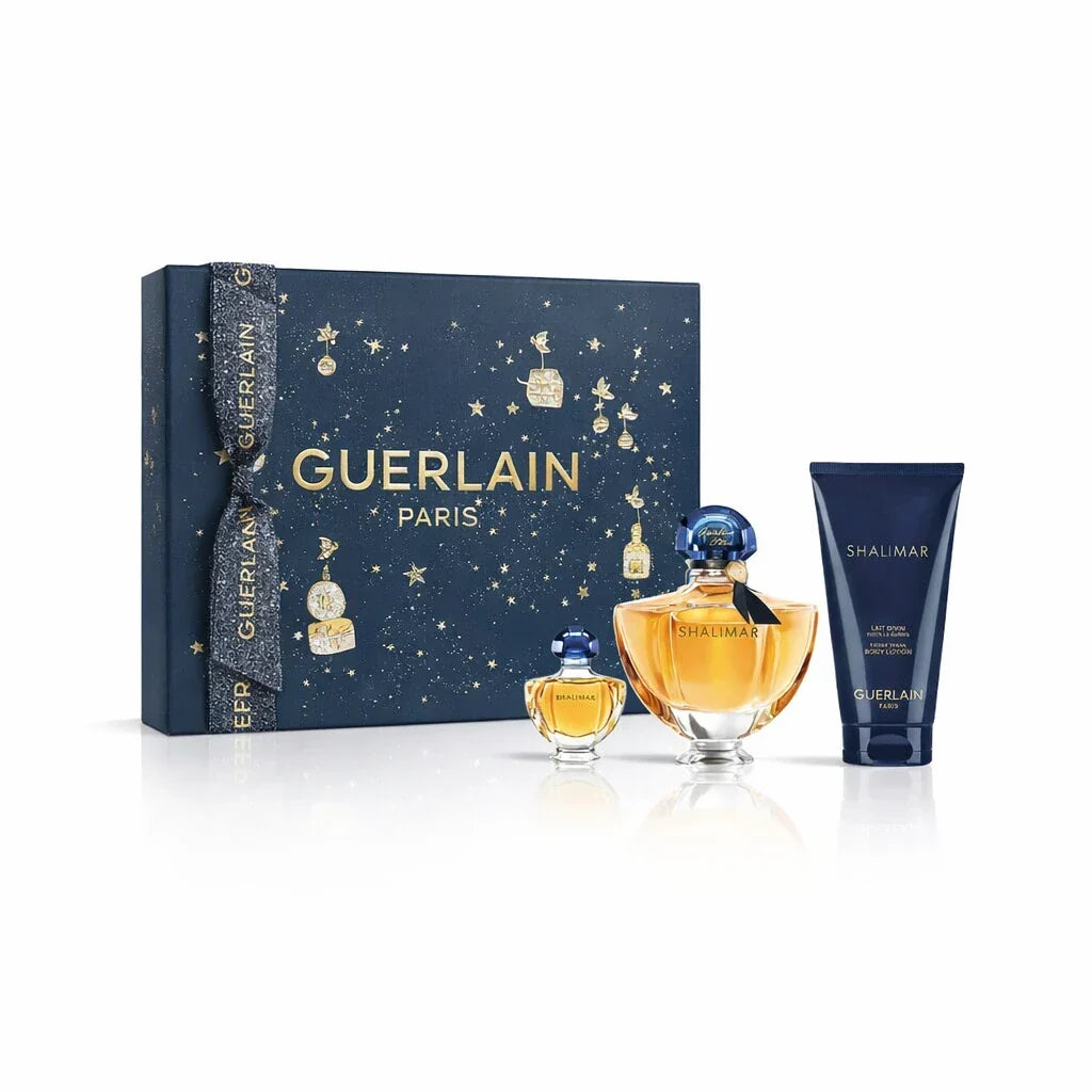 Guerlain Shalimar Gift Set 50ml EDP + 75ml Body Lotion + 5ml EDP