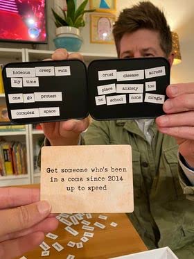 Ransom Notes - The Ridiculous Word Magnet Party Game for 3+ Players