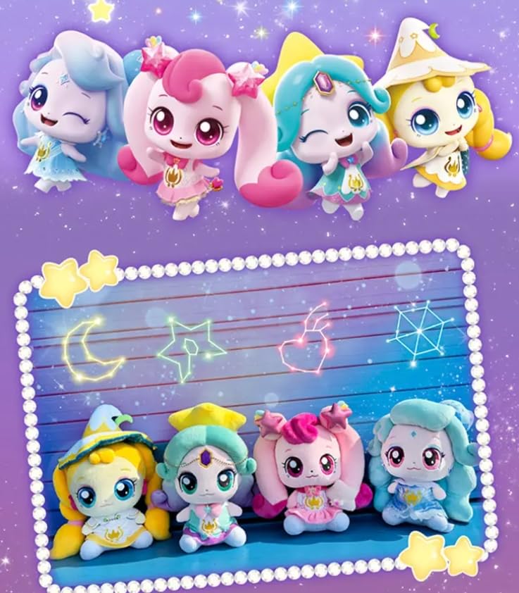 RaoNEE Shooting Star Catch Teenieping Heartsping Season 5 Plush Doll – 11-Inch Pink (2024 New Version)