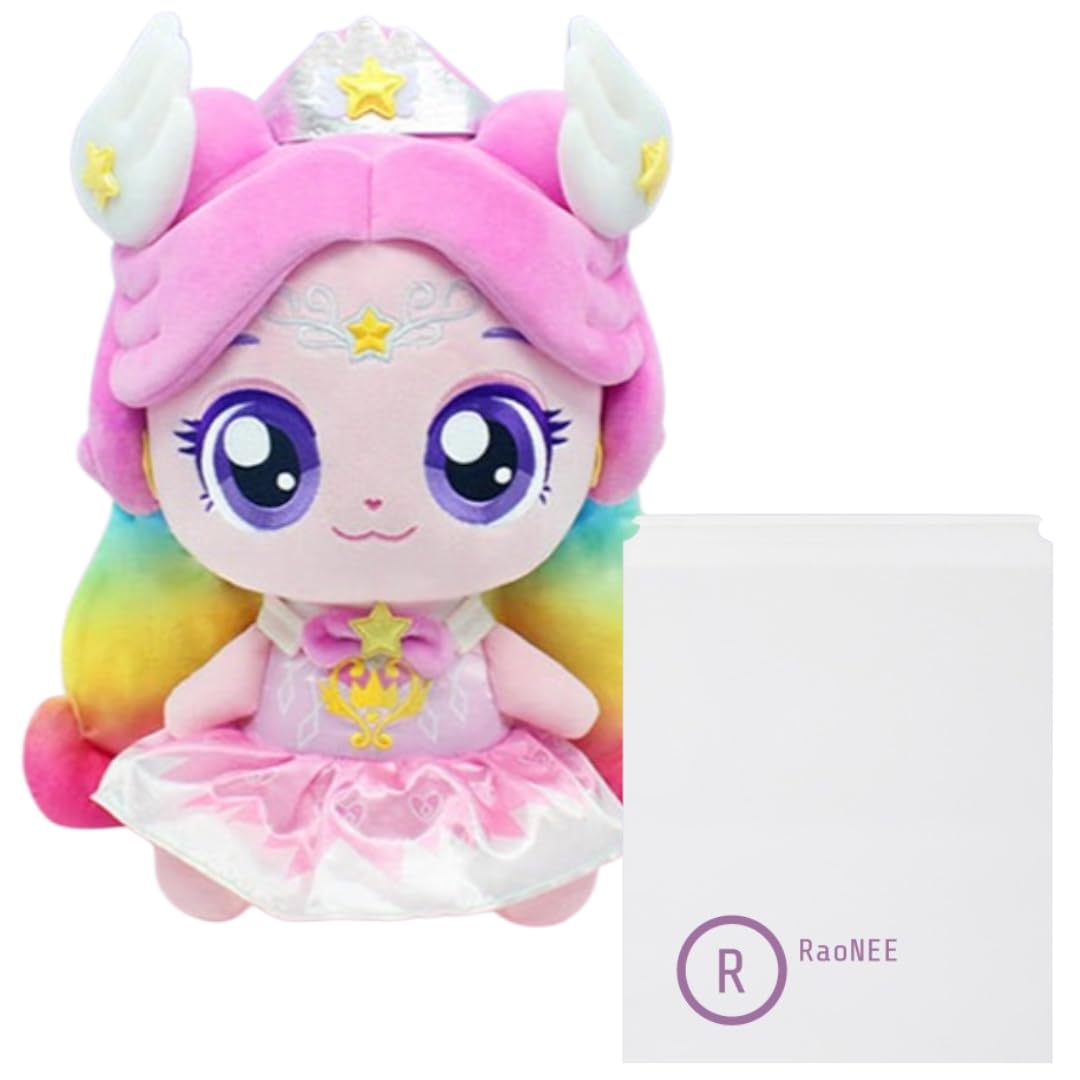 RaoNEE Shooting Star Catch Teenieping Aurora Rainbow Plush – 11in (Season 5, 2024 New)