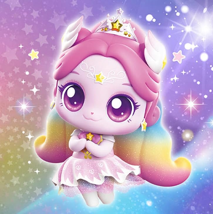 RaoNEE Shooting Star Catch Teenieping Aurora Rainbow Plush – 11in (Season 5, 2024 New)