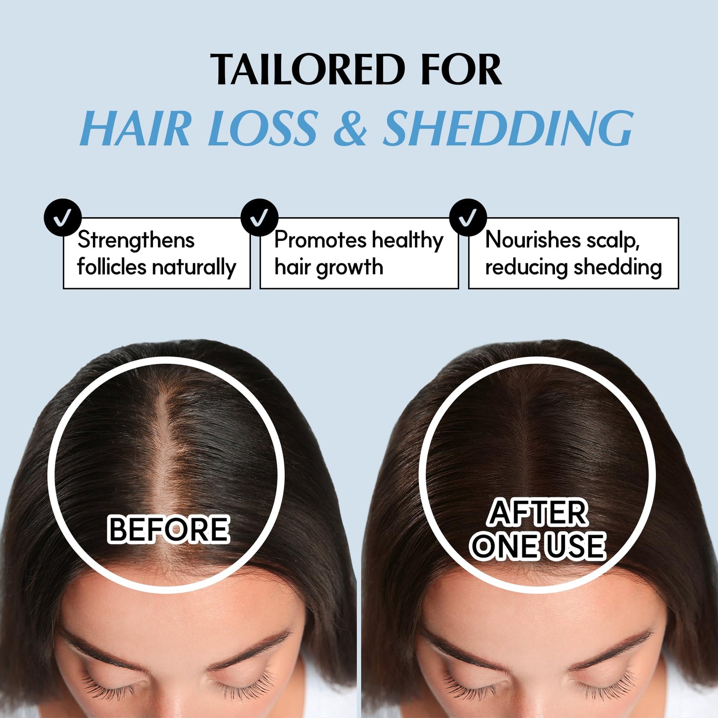 RATED GREEN Real Grow Anti Hair Loss Treatment | Rosemary Cream Shampoo for Thinning Hair – 6.76 fl oz