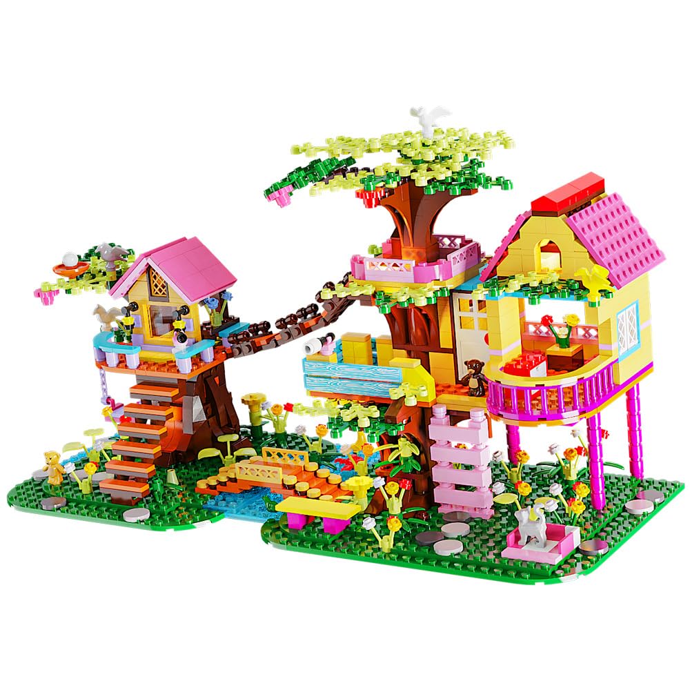 RAVAYO Creative Tree Building Set, 958pcs – Mini Brick Toy for Kids Aged 10-14