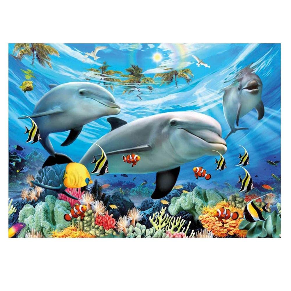 Ravensburger Caribbean Smile 60-Piece Jigsaw Puzzle for Kids – Unique Pieces, Anti-Glare Surface, Skill-Building Fun