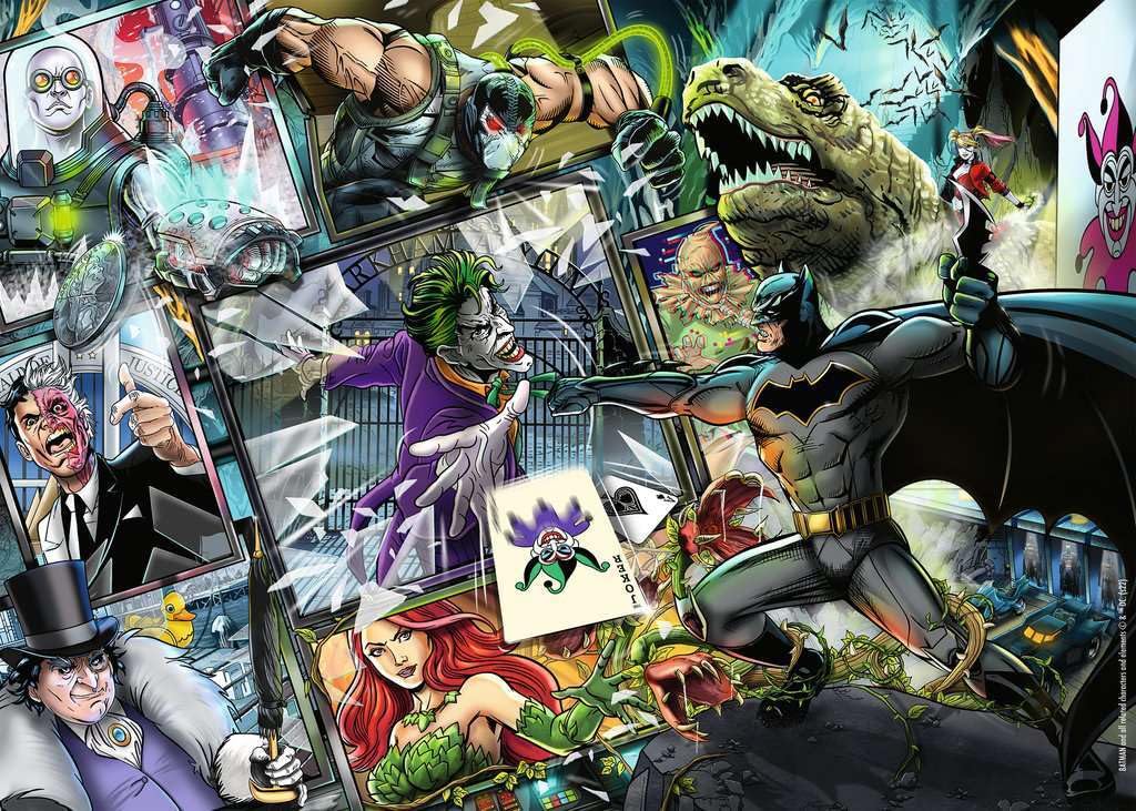 Ravensburger DC Collector’s Edition Batman 1000-Piece Puzzle – Made in Germany