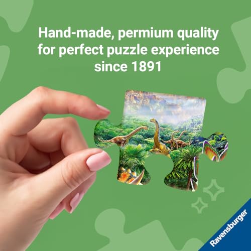 Ravensburger Bluey 4-in-Box Puzzles for Kids 3+ – 12, 16, 20 & 24 Pieces