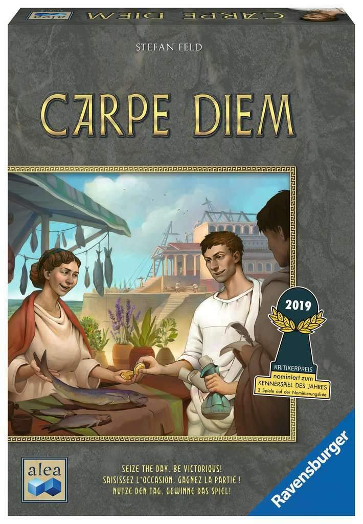 Ravensburger Carpe Diem Strategy Board Game — for 10+ | 2–4 Players | 2019 Kennerspiel Nominee