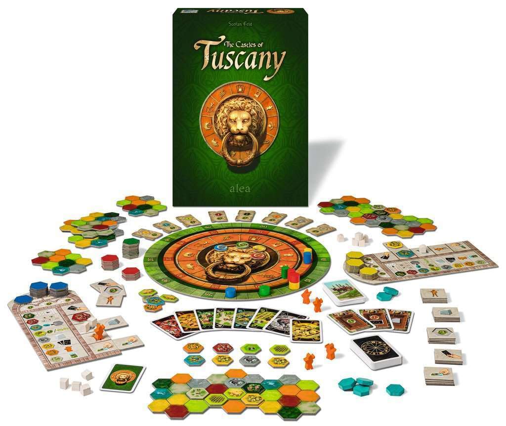 Ravensburger Castles of Tuscany – Strategy Game for Ages 12 and Up